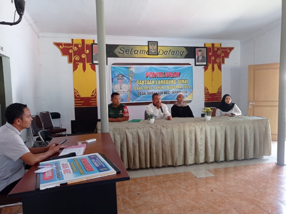 PENYALURAN BLT-DD TAHAP I (JANUARI-MARET) TAHUN 2024DESA SURANADI